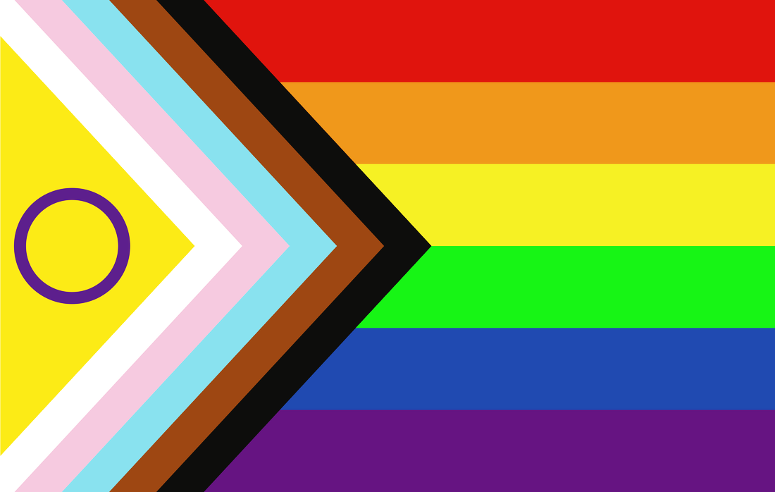 Intersex-inclusive progress flag
